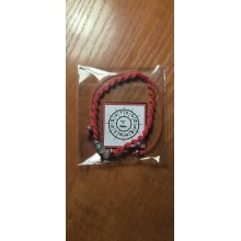 Браслет на руку для Овен из нейлоновой нити, с натуральными камнями.