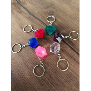 Брелок Алмаз из эпоксидной смолы с доставкой по беларуси